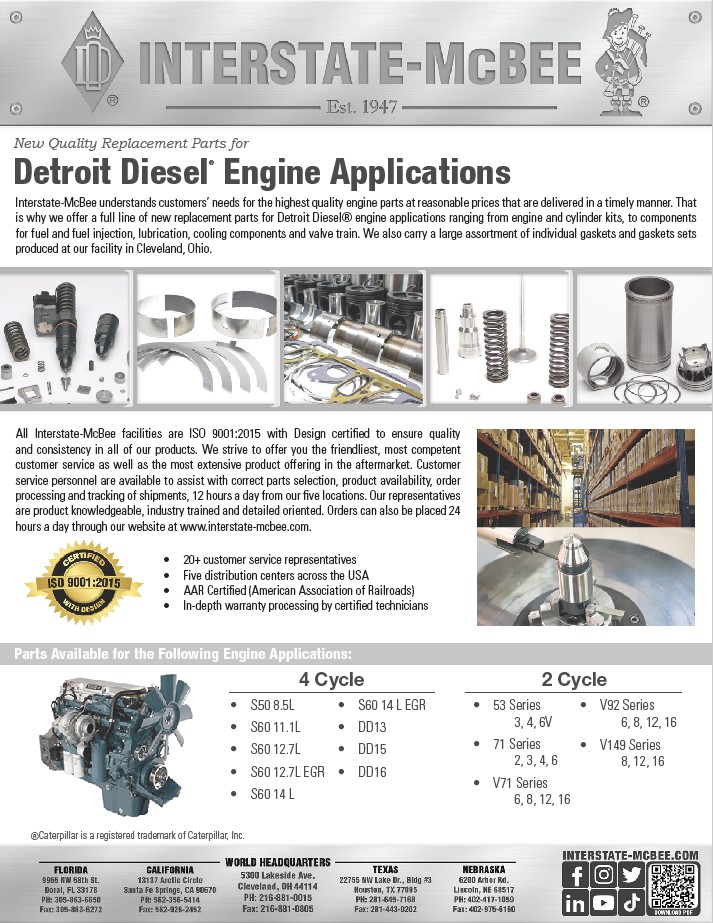 Detroit Diesel® Application Reference & Line Card Thumbnail