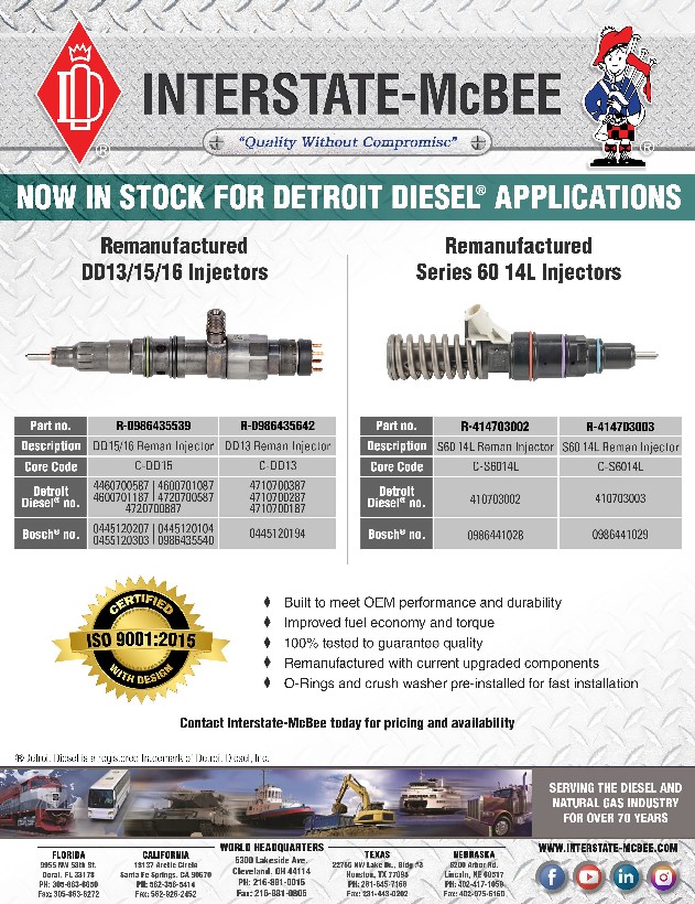 DD15 Reman Injectors Thumbnail