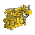 Caterpillar 3306 Engine Photo