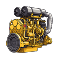 Caterpillar C27/C32 Engine Photo