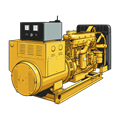 Caterpillar D333 Engine Photo