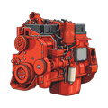 Cummins ISM Engine Photo
