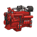 Cummins V28 Engine Photo