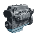 Detroit 71 Series Engine Photo