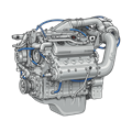 Detroit 92 Series Engine Photo