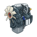 Detroit S50 Engine Photo