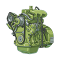 John Deere 3029 Engine Photo