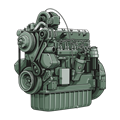 John Deere 6090 Engine Photo